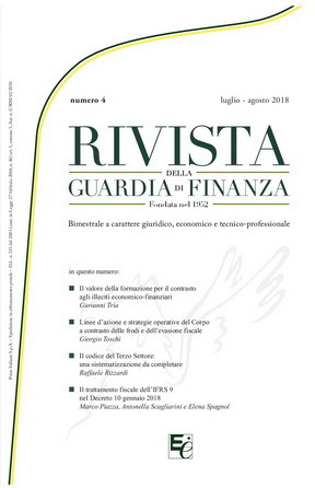 Cover rivista guardia finanza 01
